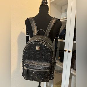 Mcm Black backpack. Like New